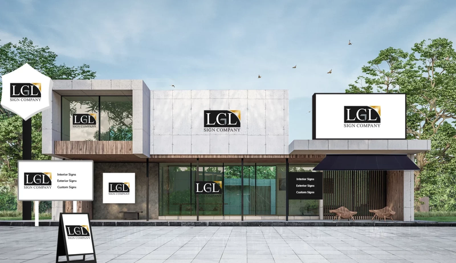 Custom Exterior Signs